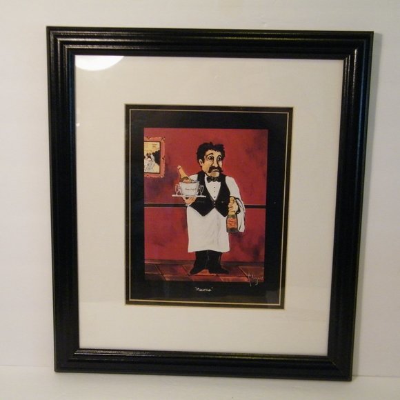 Maurice Framed Art Print by Francois Leger